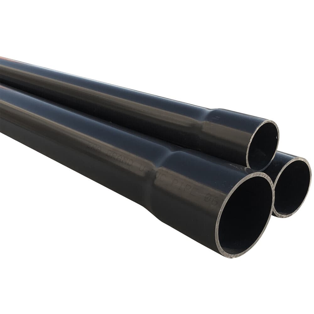 Труба ПВХ (PVC-U) напірна клейова Era PN6 d125 мм, 3 м, уцінка